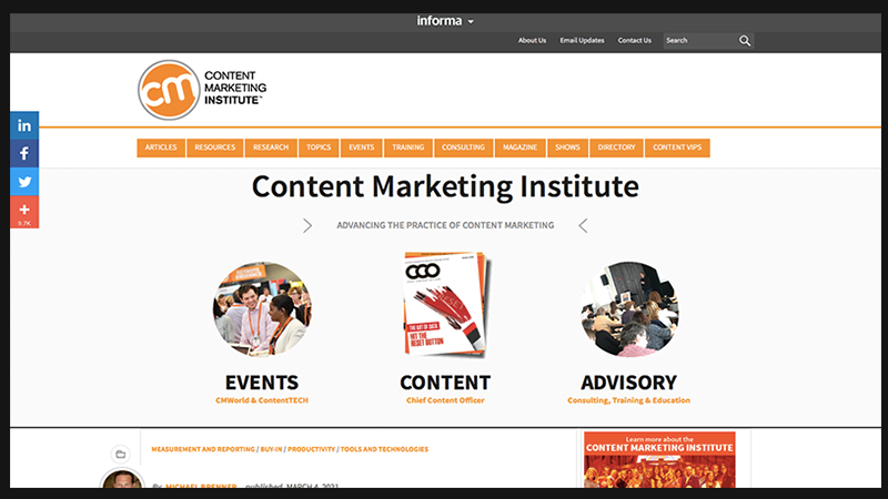 Content Marketing Institute