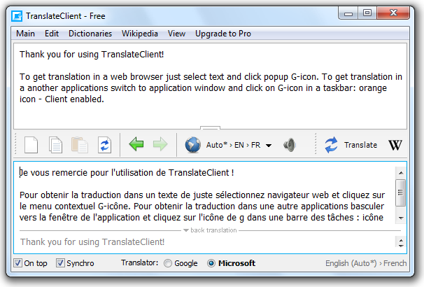 Translate Client