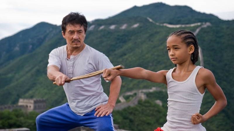 Ông Hán (trái) và Dre Parker (phải)