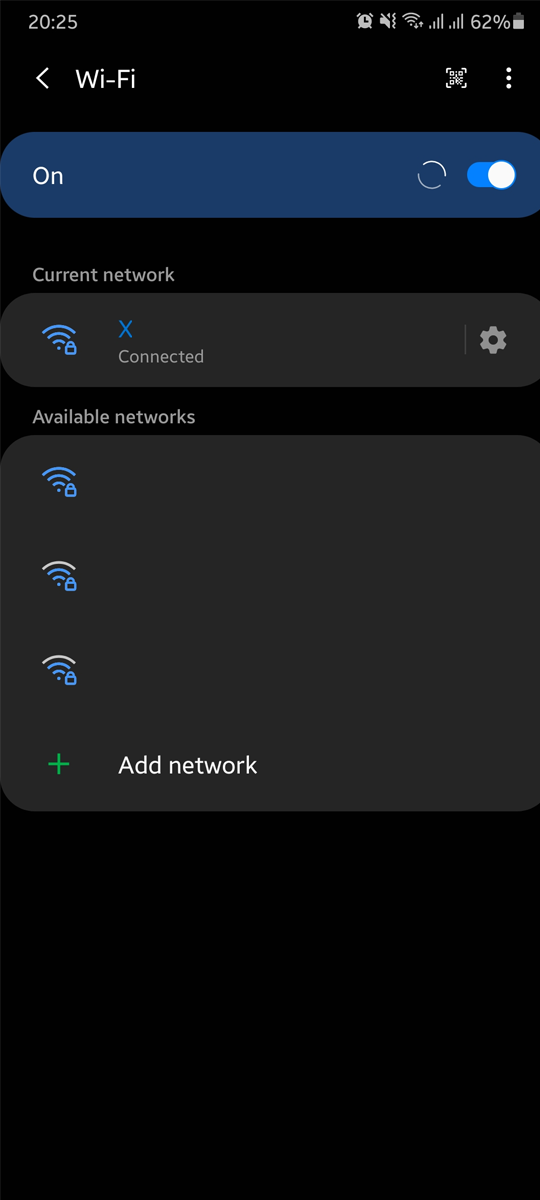 Kết nối điện thoại Samssung và Wifi cùng một nguồn wifi