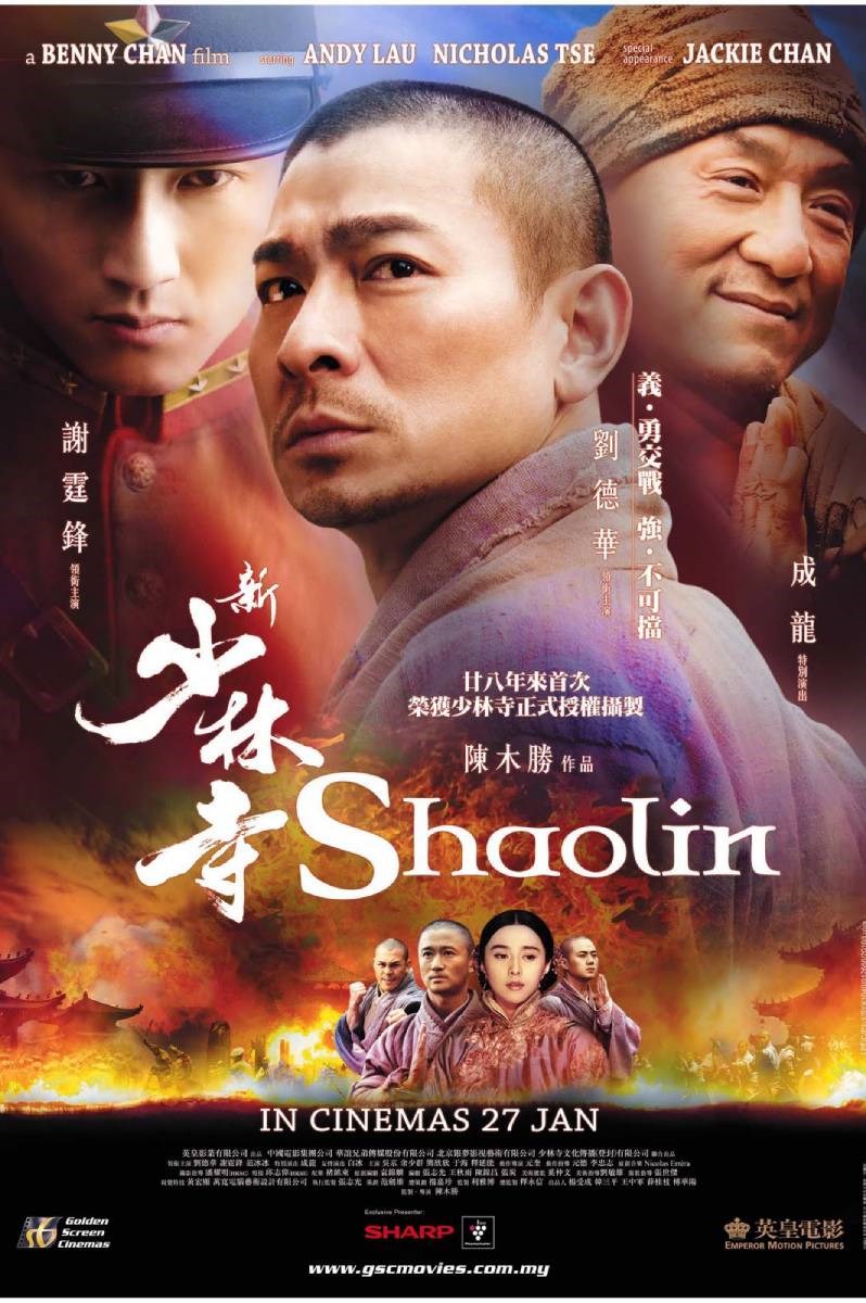 Poster Tân Thiếu Lâm Tự
