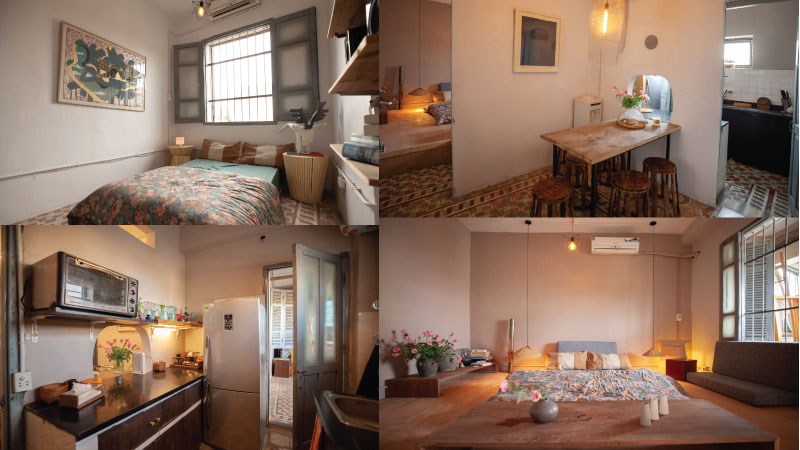 Le Bleu Indie Apartement