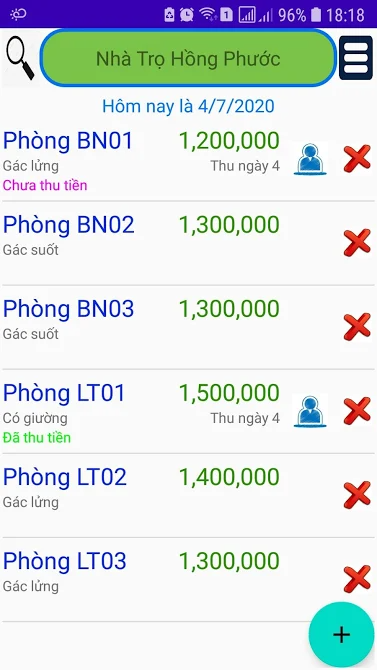GN-Soft Quản lý nhà trọ