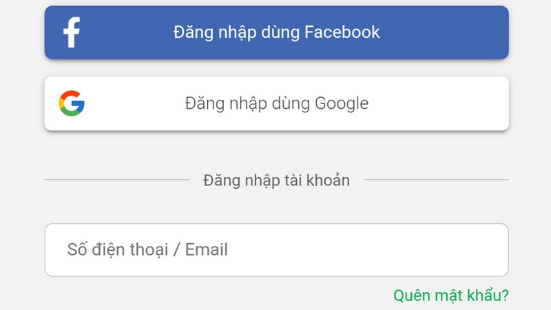 Đăng nhập tài khoản game của bạn Đăng nhập tài khoản game của bạn
