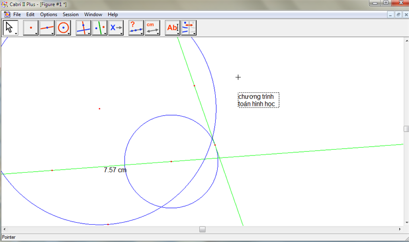 Phần mềm hỗ trợ giảng dạy hình học GeoGebra