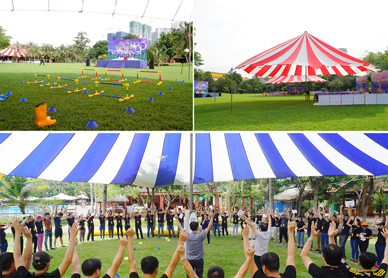 Teambuilding tại khu du lịch Văn Thánh