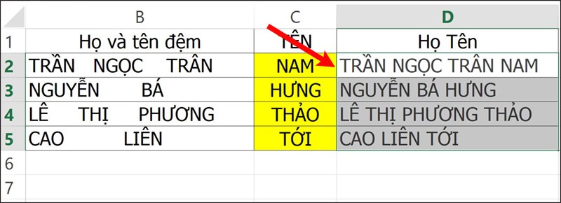 Nhấn&nbsp;Enter&nbsp;để hiển thị kết quả.