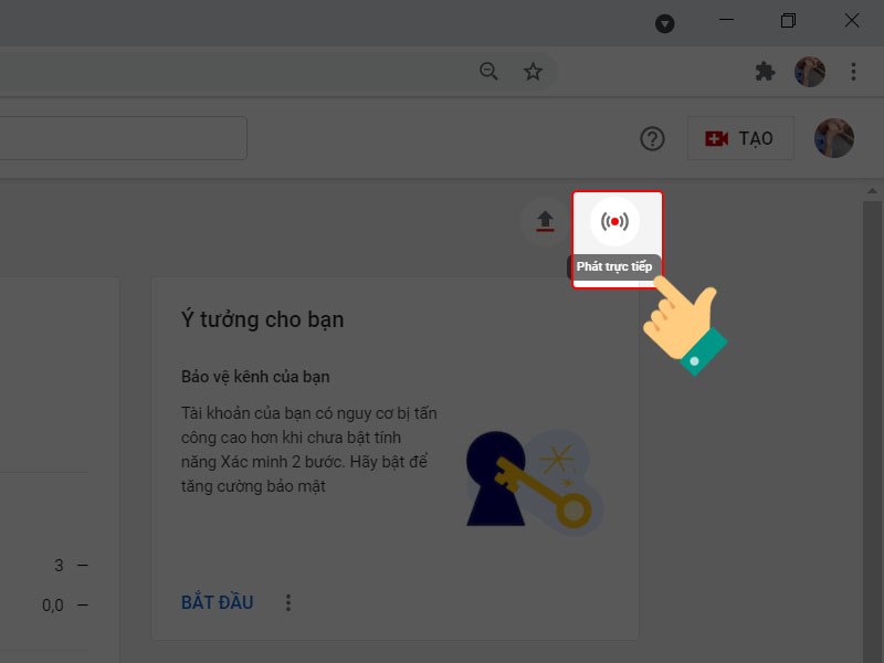 V&agrave;o ph&aacute;t trực tiếp