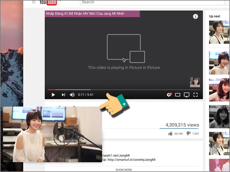 Xem Youtube trong chế độ Picture in Picture trên thiết bị macOS