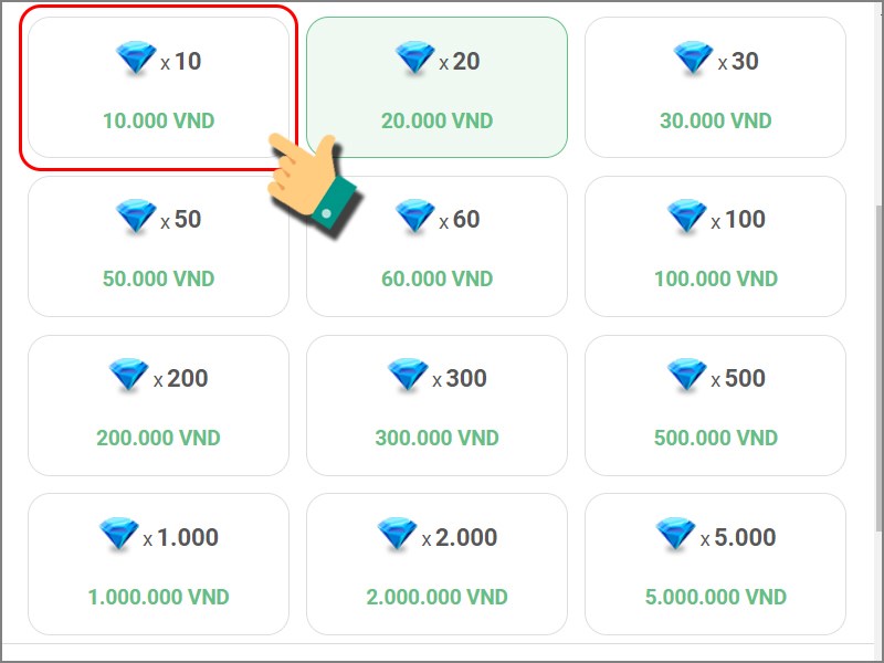 Chọn g&oacute;i kim cương