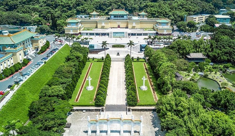 Bảo tàng Cung điện quốc gia nhìn từ trên cao