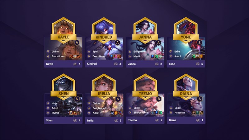 Đội hình Linh Hồn Đại Sư DTCL Mùa 4.5 Đội hình Linh Hồn Đại Sư DTCL Mùa 4.5