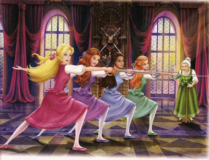 Barbie Và ba Nàng Lính Ngự Lâm Quân