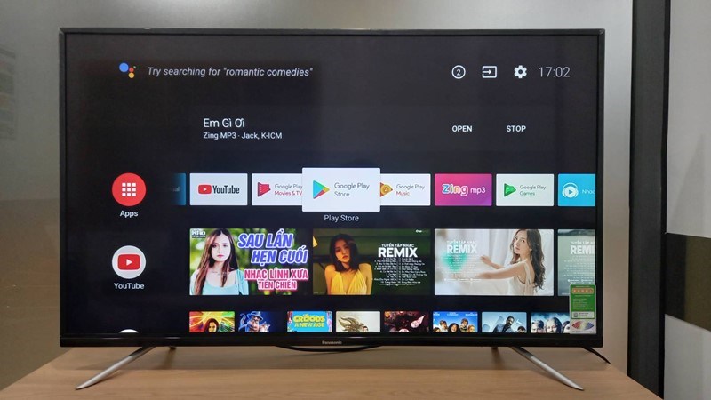 Truy cập CH Play trên Smart TV