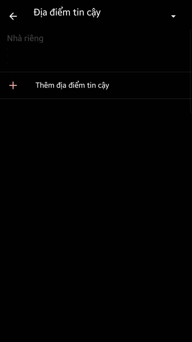 Địa điểm tin cậy Địa điểm tin cậy