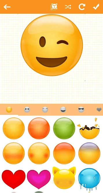 Emoji editor Stickers Emoji editor Stickers