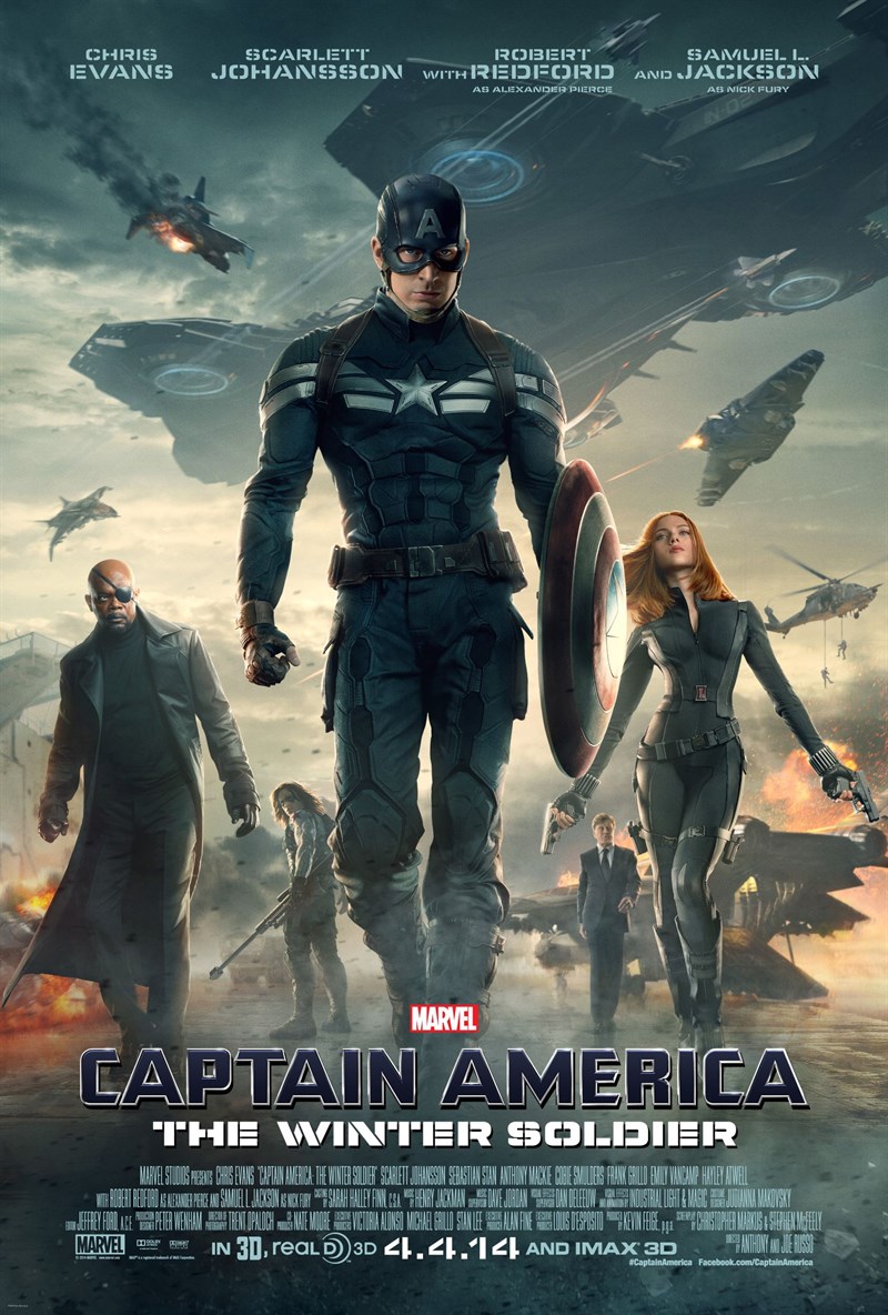 Poster phim Captain America: Chiến binh mùa đông