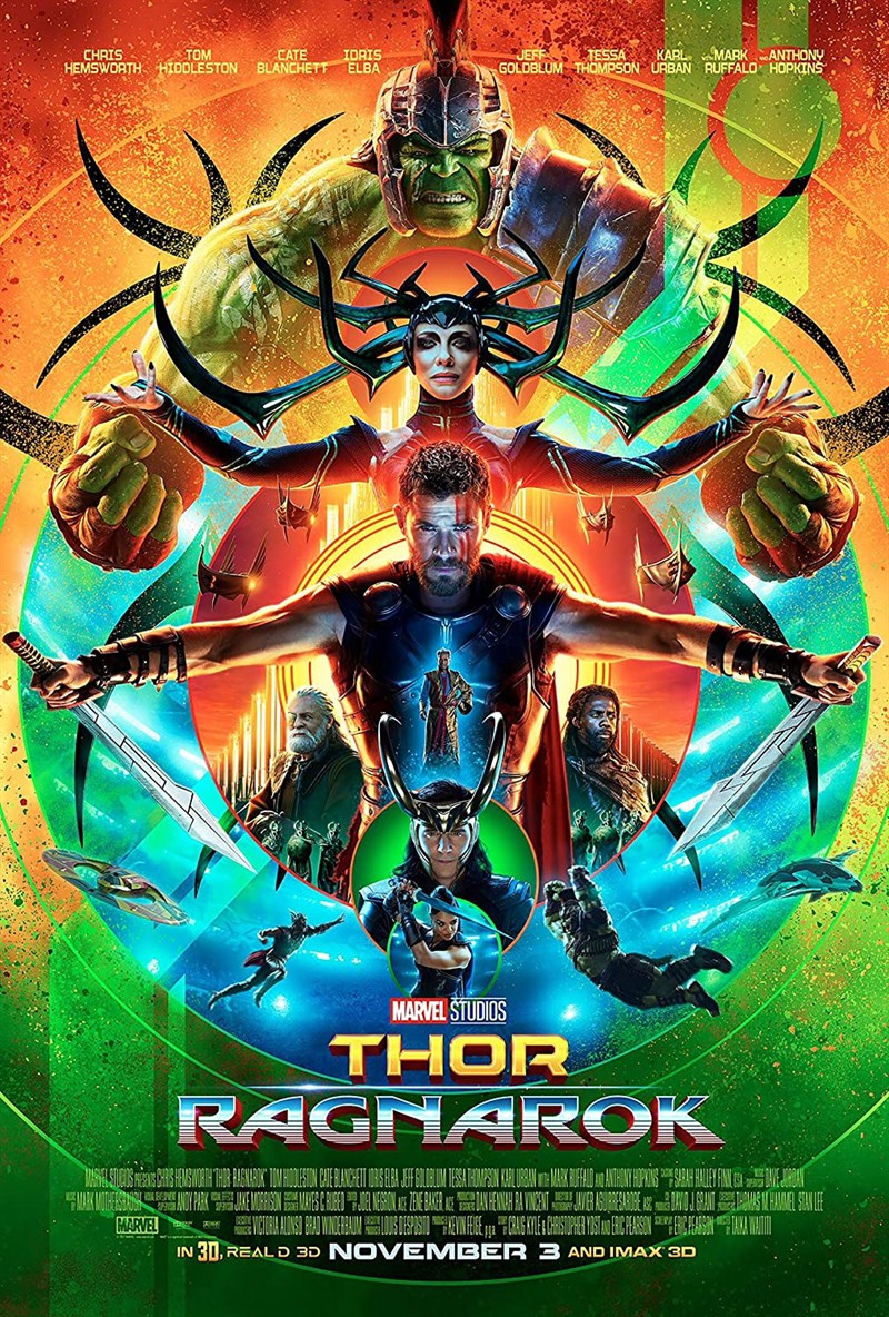 Poster phim Thor: Tận thế Ragnarok