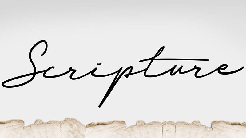 Font Scripture