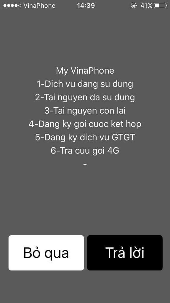 Quay số *123# và thực hiện theo hướng dẫn cụ thể 