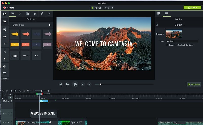 Camtasia Studio