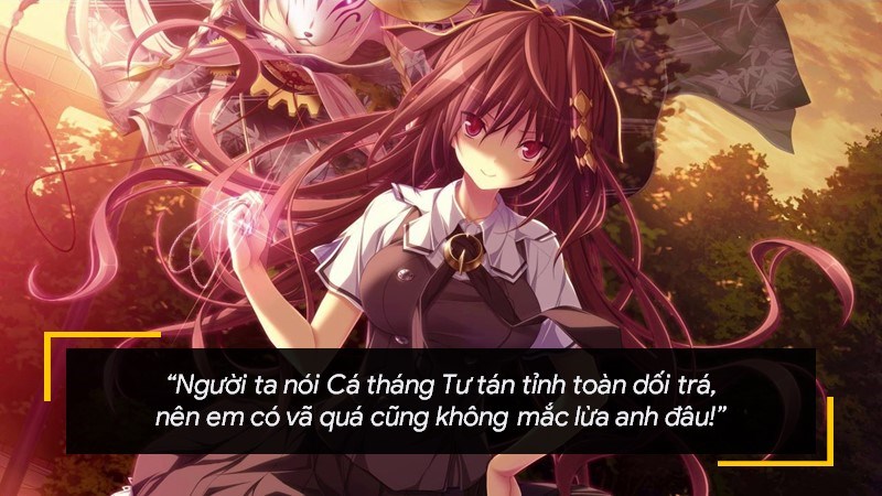 Mình mượn Cá tháng Tư để tỏ tình đấy thì sao nào