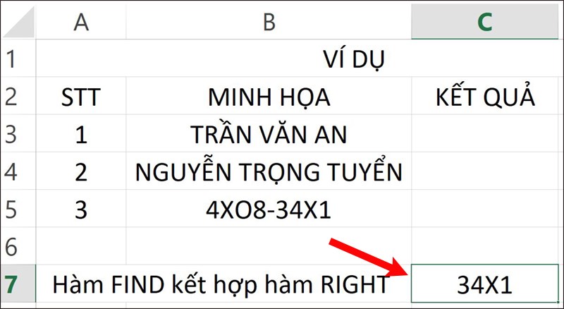 Nhấn&nbsp;Enter&nbsp;để hiển thị kết quả.