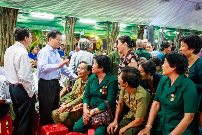 Hội nghị - Họp mặt 40 ngày thanh niên xung phong giải phóng miền Nam