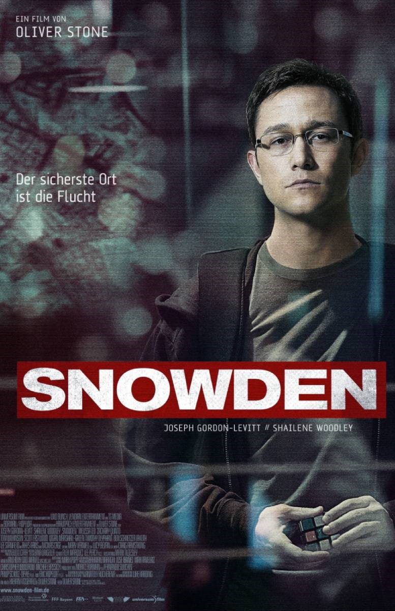 Poster Mật Vụ Snowden