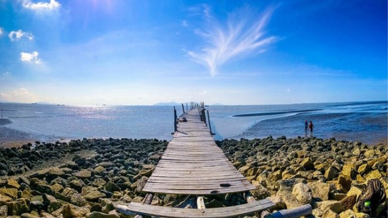 Những ngày nắng là thời điểm lý tưởng nhất để bạn có chuyến du lịch đến Cần Giờ