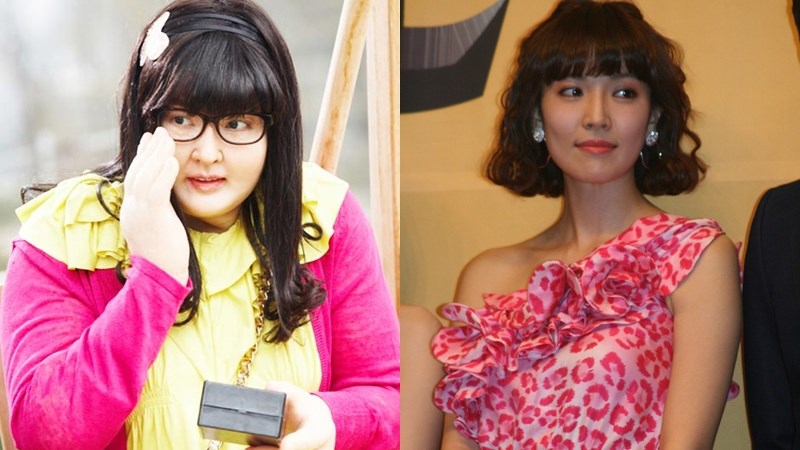 Ma Hye Ri trước và sau khi giảm cân