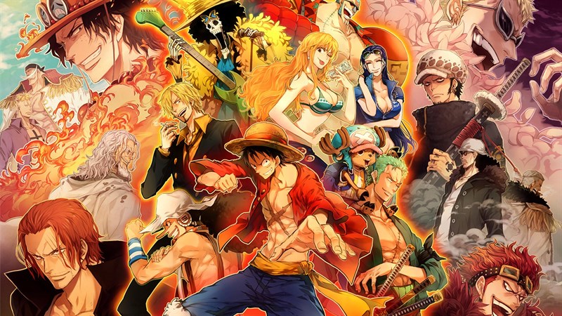 Ảnh nền hoạt hình One Piece - Đảo Hải Tặc cho máy tính 11&nbsp;(Kích thước: 1080 x 1920)