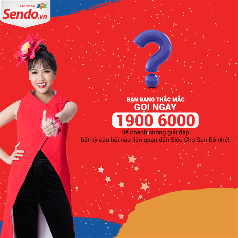 hotline sendo hỗ trợ người mua