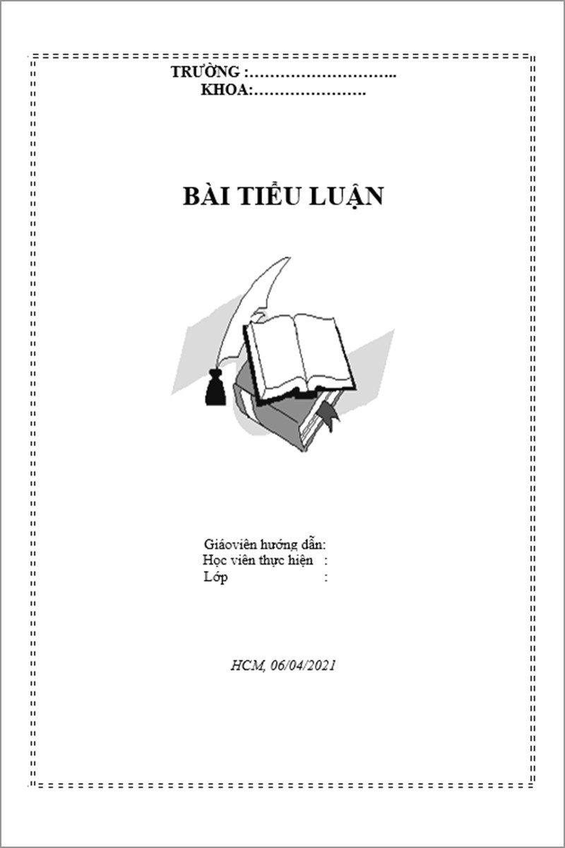 Cách tạo khung bìa trong Word 2007 2010 2013 2016 để gây ấn tượng