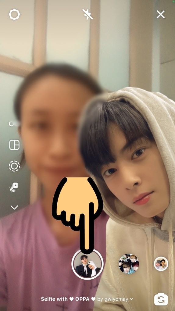 Nhấn nút chụp hoặc quay videp Nhấn nút chụp hoặc quay videp