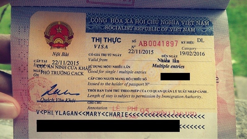 Visa hay còn được gọi là thị thực nhập cảnh