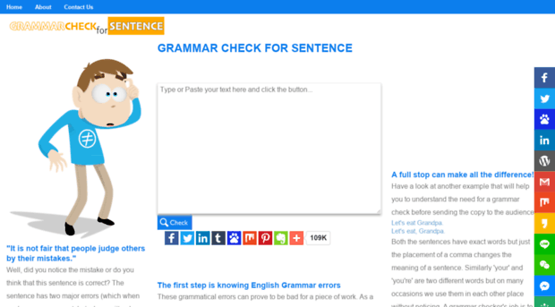 grammarcheckforsentence.com