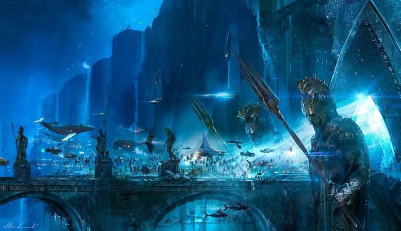 Atlantis hiện lên đầy lộng lẫy trong Aquaman