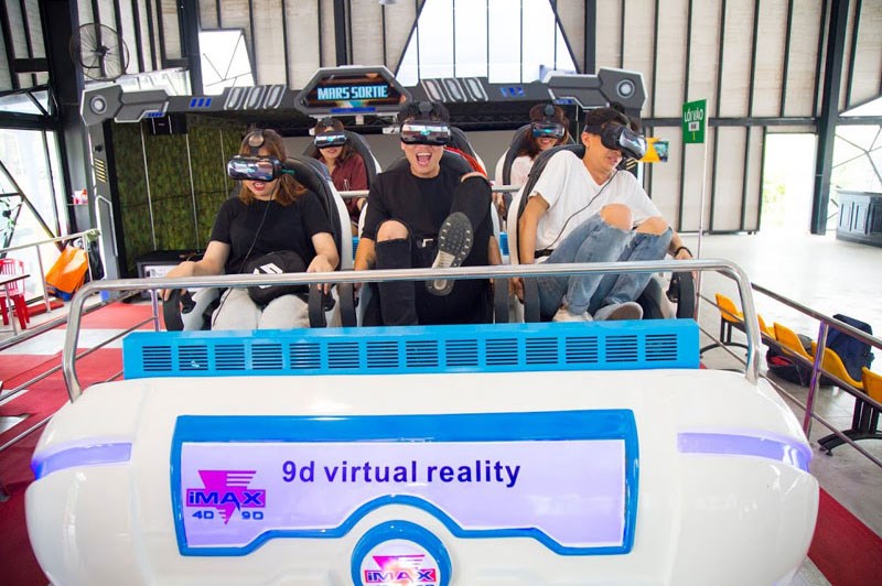 9D Virtual Reality - trò chơi thực tế ảo tại Đầm Sen