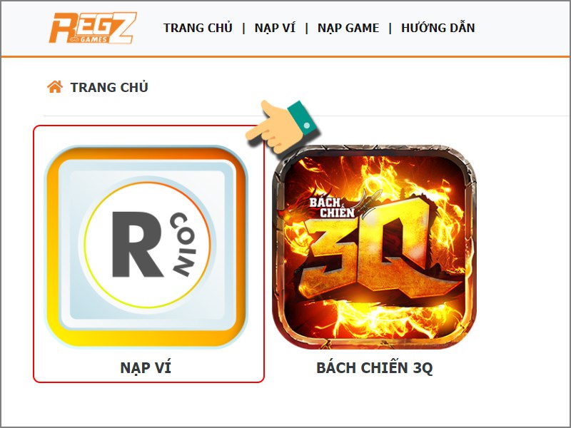 Chọn nạp v&iacute;