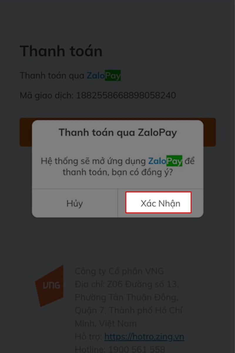 Xác nhận