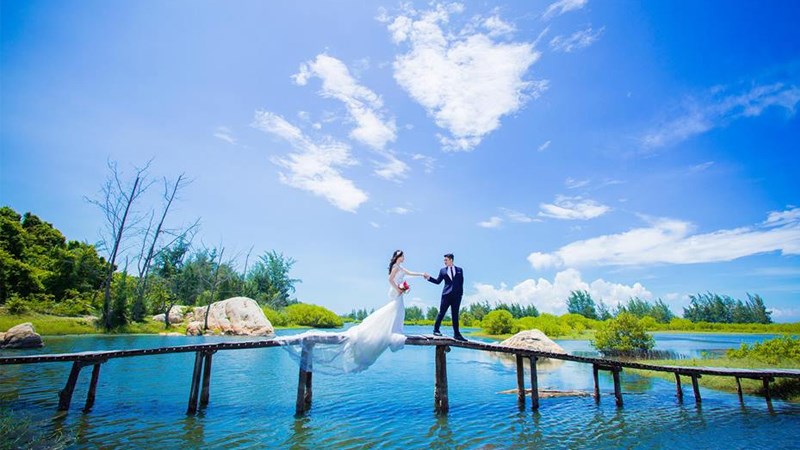 Địa điểm chụp hình lý tưởng ở Hồ Cốc