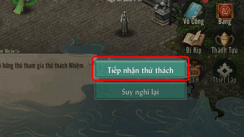 Tiếp Nhận Thử Thách