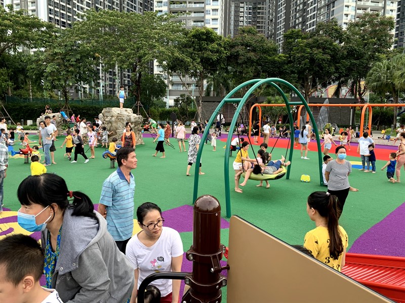 Vui chơi cuối tuần - Công viên Landmark 81