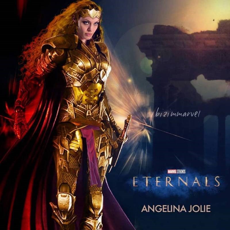 Angelina Jolie sẽ vào vai Thena