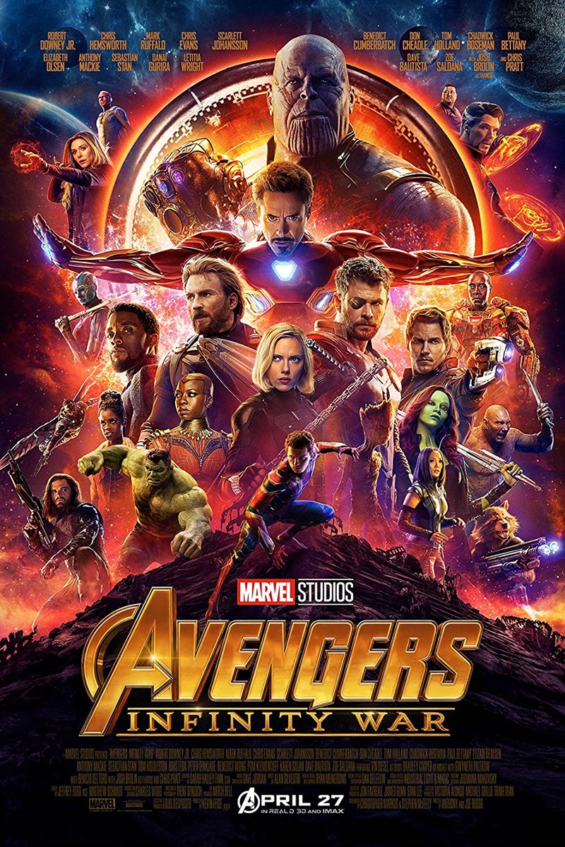 Poster phim Avengers: Infinity War