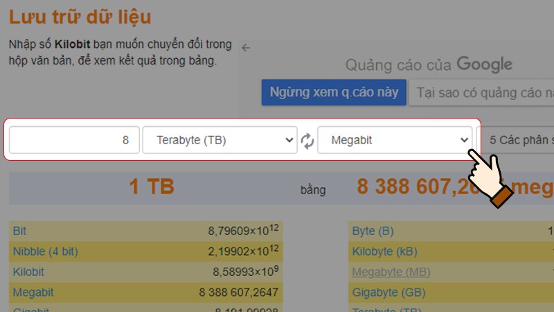 1 Tb Bằng Bao Nhiêu Gb, Mb, Kb, Byte? Cách Đổi 1 Terabyte (Tb)