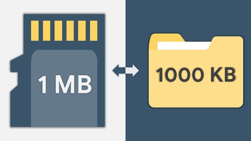 1TB bằng bao nhiêu GB, MB, KB, Byte? Cách đổi 1 Terabyte (TB)