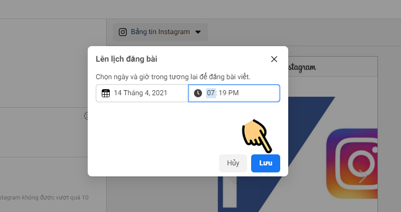 Đặt giờ đăng b&agrave;i