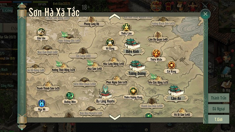 Bản đồ Thế Giới